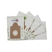 Sac aspirateur compatible avec AKA EIO 1400ELECT, BS48, BS55/3, DOMATIC, VISION - CHROMEX CH263 BS83/1... - Pochette de 5 sacs microfibre