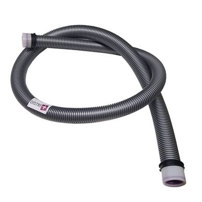 Flexible nu conique diamètre 38/32mm intérieur pour aspirateur avec 2 bagues + 2 clips - Longueur : 2m