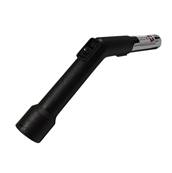 Poignée plastique/métal avec réglage d air pour aspirateur à clipser sur flexible diamètre 32mm intérieur et pour tube diamètre 35mm