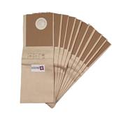 Sac aspirateur compatible avec Henkel Floordress Lorito, Floordress QFM35, Floordress QFM46, Floordress QTM36, Floordress QTP35. etc. - pochette de 10 sacs papier