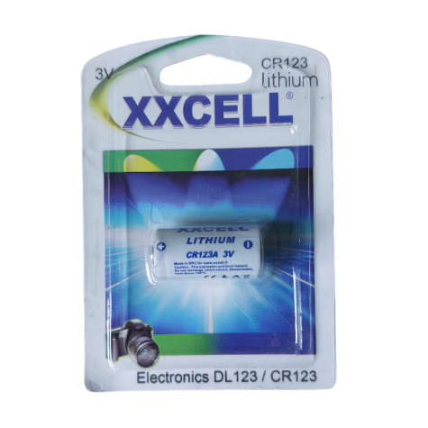 PILE PHOTO CR123 LITHIUM XXCELL