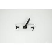 KIT VITRE - MANCHE TELESCOPIQUE 66,5 A 101CM  + SUPPORT VELCRO 25CM  DELTA MICROFIBRE