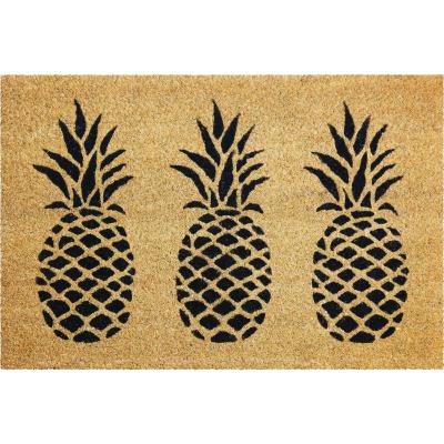 TAPIS COCO NATUREL ANANAS 40X60 CM