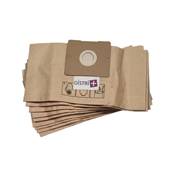 Sac aspirateur compatible avec AFK BS1500, BS2000 - BESTRON DVC1800 E, DVC2020 - DE SINA : VC9902E... - La pochette de 10 sacs papier