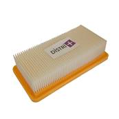 Filtre plissé plat compatible avec aspirateur KARCHER - Alernative pour références d origne 6.414-971.0, 64149710