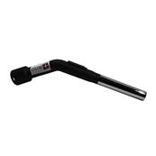 Poignée plastique/métal 41cm avec réglage d air pour aspirateur à clipser sur flexible D.32mm intérieur et pour tube diamètre 32mm