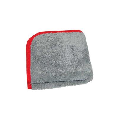 MICROFIBRE POLISH LUX Spécial AUTO 40x40 cm GRIS/ROUGE