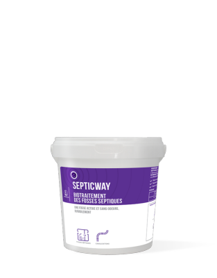 SEPTICWAY biotraitement des fosses 1KG