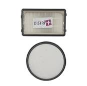 Lot de 2 filtres pour aspirateurs compatibles Moulinex Rowenta Compact Poxer Cyclonic RO371 à RO379, RO482 à RO488, ZR005901...