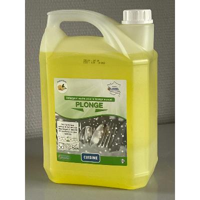 PLONGE DETERGENT NEUTRE POUR LAVAGE MANUEL 5L