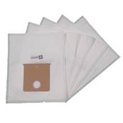 Sac aspirateur compatible avec BIRUM BR242E, BR243E - CURTISS E135, LUX120, HORN120 - FIRSTLINE... - La pochette de 5 sacs microfibre
