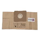 Sac aspirateur compatible avec AFK BS1500, BS2000 - BESTRON DVC1800 E, DVC2020 - DE SINA : VC9902E... - La pochette de 10 sacs papier