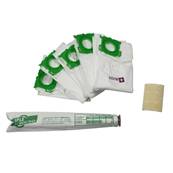 Lot de 2 filtres + 8 sacs microfibre compatibles pour aspirateurs SEBO X (Série)