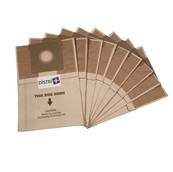 Sac aspirateur compatible avec ELECTROLUX - EUROCLEAN - PROFESSIONALZELMER - La pochette de 10 sacs