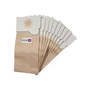 Sac aspirateur compatible avec Clarke AB - Fakir/Nilco - Wetrok - etc... - pochette de 10 sacs papier