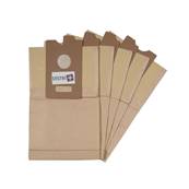 Sac aspirateur compatible avec HOOVER S4150 à S4152...- BRAUN AT6 à AT9 - ELECTROLUX E8, Z366 à Z455 - La pochette de 5 sacs papier
