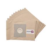 Sac aspirateur compatible avec BIRUM/BISSEL COCCINELLE- SANYO :SANYO COMPACT 1200 W. SC35, SC37, SC45 - La pochette de 10 sacs papier