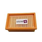 Filtre plissé plat compatible pour aspirateur Karcher MV4, MV5, MV6, WD4, WD5, WD6, 2.863-005.0, 28630050