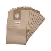 Sac aspirateur compatible avec Ghibli - Floorpul - etc... - pochette de 10 sacs papier