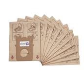 Sac aspirateur compatible avec BAUKNECHT TA, TE - BOREAL- EXPRESS- HOLLAND ELECTRO 5000, 6000 (Série)... - La pochette de 10 sacs papier
