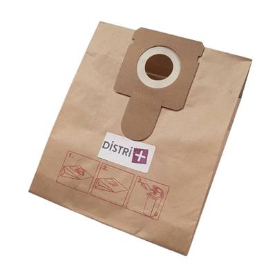 Sac aspirateur compatible avec CURTISS ATB14, OPTIMA, PRIMO, SOLO - KNEISSEL RONDO, UC2, UC3, VT15... - La pochette de 10 sacs papier