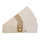 Sac aspirateur compatible avec Cleanfix S07 - Electrolux E79, PRO XL, Z940, Z950, Z951, Z955 - Euroclean E79, Z950 - Sebo C20 - La pochette de 10 sacs microfibre
