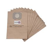 Sac aspirateur compatible avec HITACHI : CV 200, CV 200 P, CV 250 PI, CV 300, CV 300 P, CV400 P - IGEFA : VC 8 – La pochette de 10 sacs papier