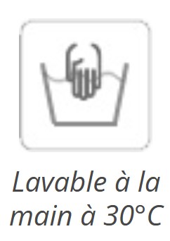 EURONET-Hygine - Logo lavable  la main  30C