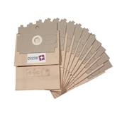 Sac aspirateur compatible avec BAUKNECHT - ROWENTA DYMBO, RS005, RS007, ZR74.5 - DE LONGHI QUICK ... - La pochette de 10 sacs papier
