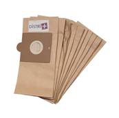 Sac aspirateur compatible avec ENTRONIC / HELKINA : MICKY, TEK VC9901 - LG S25M, S25S - AMADIS AST1800... - La pochette de 10 sacs papier