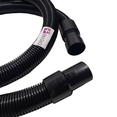 Flexible complet pour aspirateurs Ghibli - Powerline PL40 IWD - Sidamo Jet 30, Jet 50.- Longueur : 10m - Diamètre : 38mm