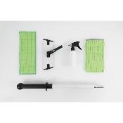 KIT VITRE - MANCHE TELESCOPIQUE 66,5 A 101CM  + SUPPORT VELCRO 25CM  DELTA MICROFIBRE