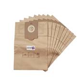 Sac aspirateur compatible avec FAKIR / NILCO GS1600, GS1700, S10, S12, S20 - GHIBLI AS10 - HOOVER C7070...- La pochette de 10 sacs papier