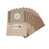 Sac aspirateur compatible avec EUREKA / FAR JVC2007.1, JVC2007.2, JVC2007.3 - TOKIWA CH717, CH718, J140.. - La pochette de 10 sacs papier