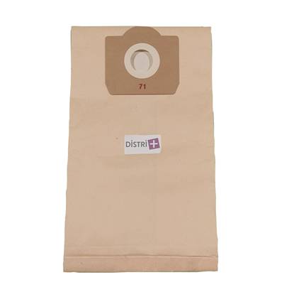 Sac aspirateur compatible avec ALTO/NILFISK/WAP - EURODEC - FIORENTINI - GHIBLI - ELFO 18L - ICA/IPC/SOTECO - La pochette de 10 sacs papier