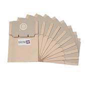 Sac aspirateur compatible avec AEG GR8, GR16, TK4000, Vampyrette, ... - SINGER : Eole, T20 - La pochette de 10 sacs papier