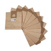 Sac aspirateur compatible avec FAM/MORS MT800, MT1054, MT1965, SUPER 1201, SUPER 1202, FM1000, FC1000,... - La pochette de 10 sacs papier