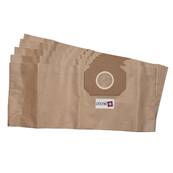 Sac aspirateur compatible avec BAUKNECHT- AEG GR30, VAMPYRE MULTI 300 - GISOWATT BRICO, LAVAMATIC - HOOVET JET N WASH... - Pochette de 5 sacs papier