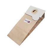 Sac aspirateur compatible avec Clarke AB - Fakir/Nilco - Wetrok - etc... - pochette de 10 sacs papier