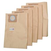 Sac aspirateur compatible avec AQUAVAC EWT GOBLIN : CGNT45120303, INDUSTRIAL 30, INDUSTRIAL 35 INOX... - La pochette de 5 sacs papier