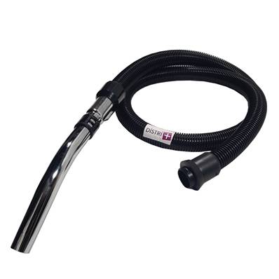 Flexible complet avec poignée métal pour aspirateur Electrolux UZ930 - Nilfisk GD930... - Longueur : 1,8m - Diamètre : 32mm