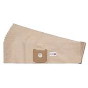 Sac aspirateur compatible avec GHIBLI – HAREMA/HVS 13S – HV VACUUMLINE : HV 13S - NOVAKEM : P 6 - TODEMINS : AS 6 - Pochette de 10 sacs papier