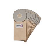Sac aspirateur compatible avec ALFATEC- ASPIRA AP5000, C600 - CHROMEX- CURTISS BE600, C600 - VETRELLA... - La pochette de 10 sacs papier