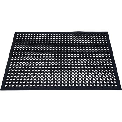 TAPIS CAILLEBOTIS CAOUTCHOUC BORDS BISEAUTES 80X120 CM