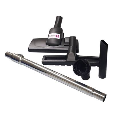 KIT ACCESSOIRE TENNANT V6 D.32MM
(1 TUBE TELESCOPIQUE + 1 COMBINE GROSSE ROULETTE + 1 SUCEUR POUSSIERE + 1 BROSSE RONDE + 1 SUCEUR PLAT)