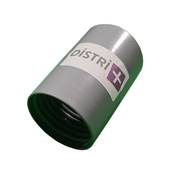 Manchon vissant raccordant 2 flexibles pour aspirateur de diamètre 50mm intérieur