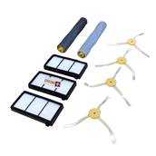 Kit accessoires de remplacement pour aspirateur compatible avec iRobot Roomba 800 série et 900 série
