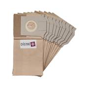 Sac aspirateur compatible avec BOSCH 460761, BHS21, BHS4000 à BHS4999, BHZ4AF1, FLEXA, TYP S... - La pochette de 10 sacs papier