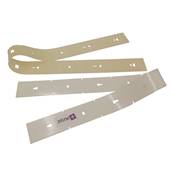 Kit raclette PUR 35 d origine pour autolaveuse Nilfisk BR601, BR651, BR751, BR751C, SCRUBTEC R361/R366/R371, BA651, BA751, BA851, Cod.9096991000