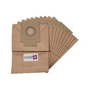 Sac aspirateur compatible avec BLUESKY-BLUEWIND BSC105 - DE LONGHI PRIMA, XTS120 à XTS135 - La pochette de 10 sacs papier